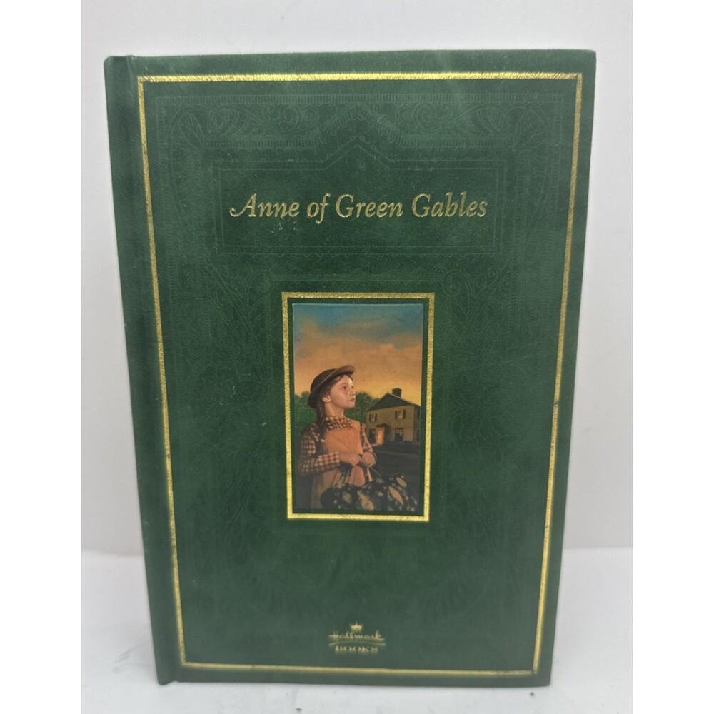 Anne of Green Gables by L M Montgomery Velvet Hardcover edition by Hallmark EUC